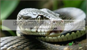 respiratory issues in snakes
