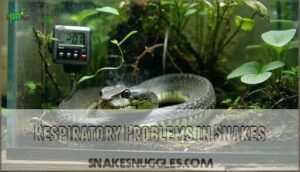respiratory problems in snakes