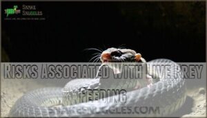 risks associated with live prey feeding