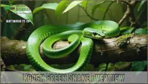 rough green snake overview