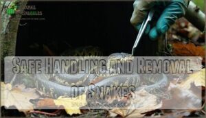 safe handling and removal of snakes