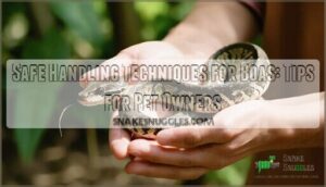 safe handling techniques for boas