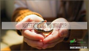safe snake handling
