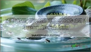 safe snake mite treatment options