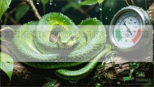 safe snake shedding humidity