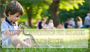 safety considerations for children handling snakes