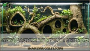 secure placement and regular maintenance