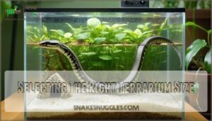selecting the right terrarium size