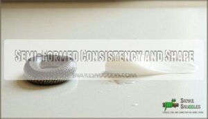 semi-formed consistency and shape