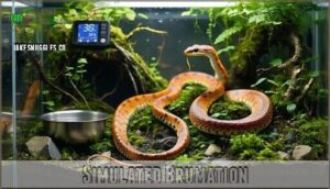 simulated brumation