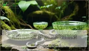 size and shape considerations size and shape considerations