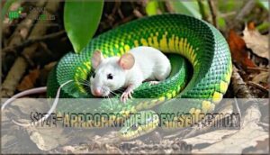 size-appropriate prey selection