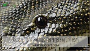 skin and scale abnormalities