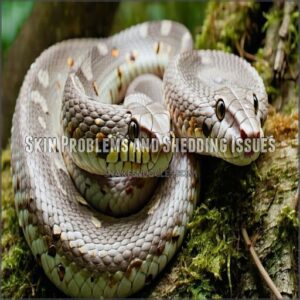 skin problems and shedding issues