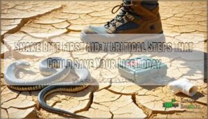 snake bite first aid