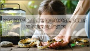 snake breeds good with children