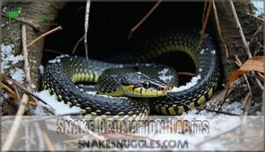 snake brumation habits