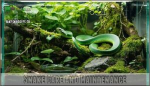snake care and maintenance
