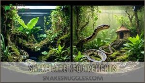 snake care requirements
