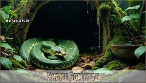 snake comfort