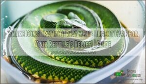 snake constipation treatment