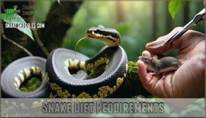 snake diet requirements
