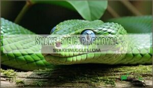 snake eye cap removal
