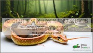 snake feeding mistakes to avoid