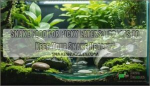 snake food for picky eaters
