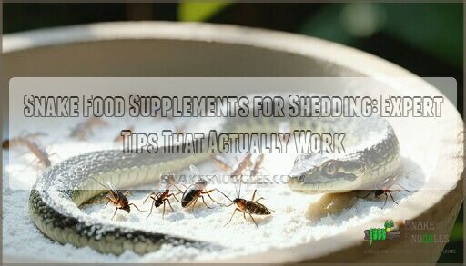 Snake Food Supplements for Shedding: Expert Tips That Actually Work
