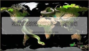snake geographic distribution