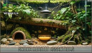 snake habitat essentials