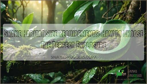 View of Snake Habitat Size Requirements: How to Choose The Perfect Enclosure