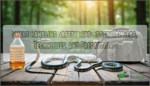 snake handling safety tips