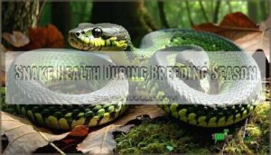 snake health during breeding season