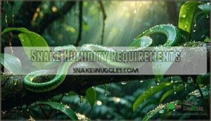 snake humidity requirements