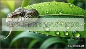 snake hydration and water intake