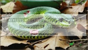 snake losing scales health