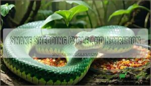 snake shedding cycle and nutrition