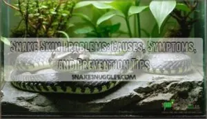 snake skin problems
