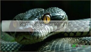 snake sleep physiology