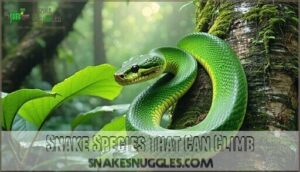 snake species that can climb