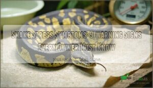 snake stress symptoms