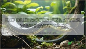 snake tail rot prevention
