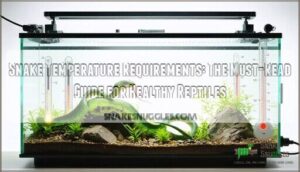 snake temperature requirements