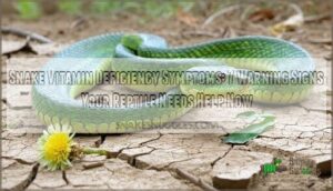 snake vitamin deficiency symptoms