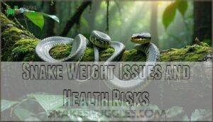 snake weight issues and health risks