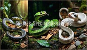 species-specific behaviors