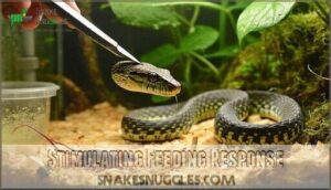 stimulating feeding response