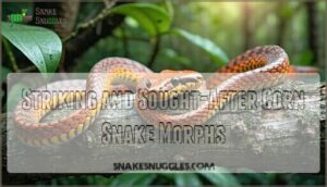 striking and sought-after corn snake morphs